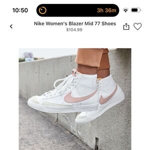Nike women’s Blazer Mid 77 size 7.5